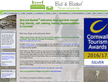 Tablet Screenshot of bedandbasket.co.uk
